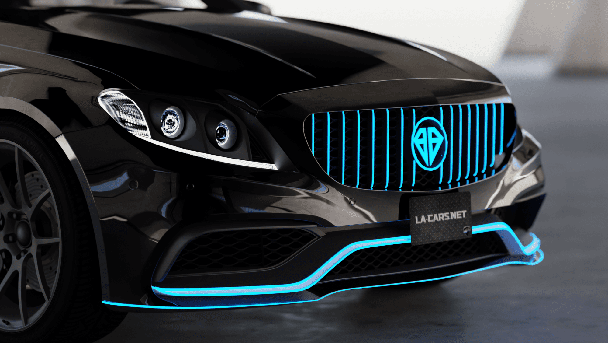 Benefactor Veloce Animated Lights view 4