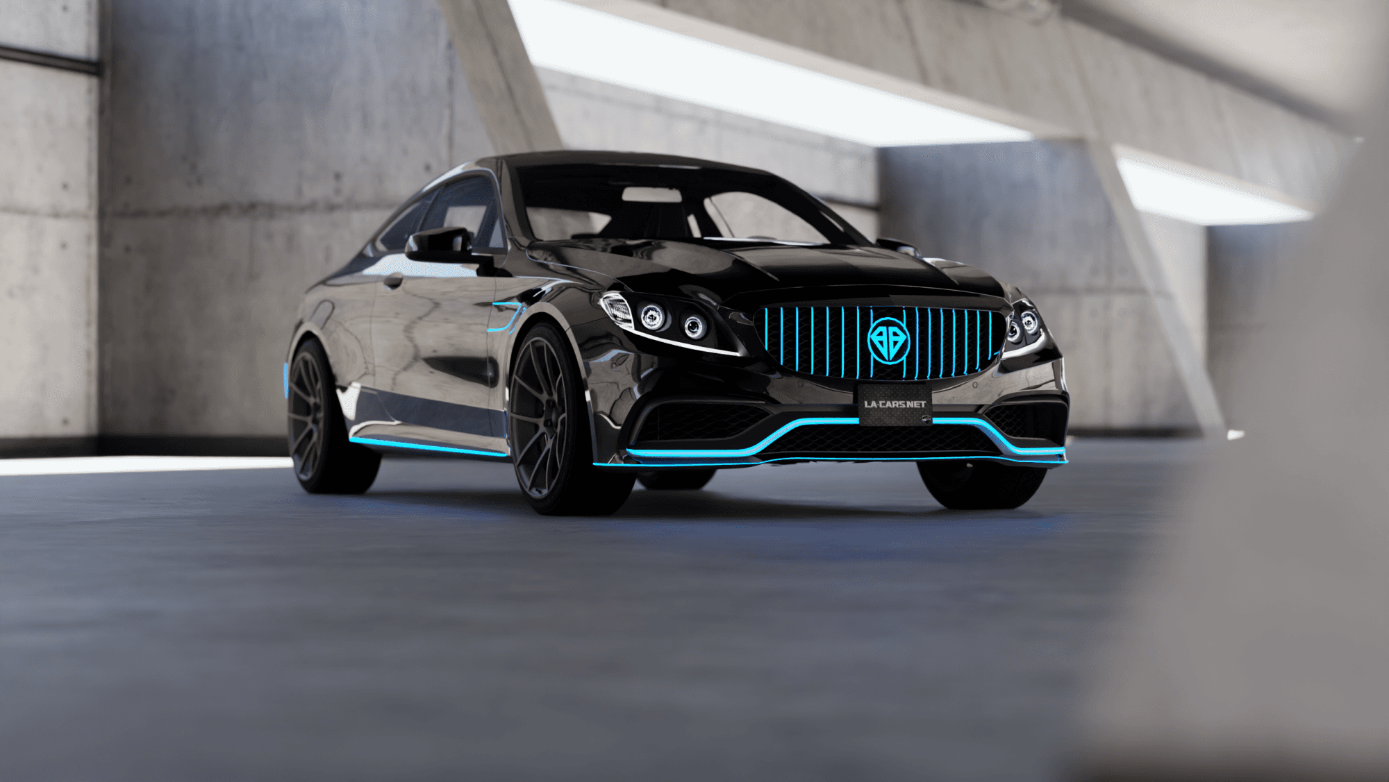 Benefactor Veloce Animated Lights view 2