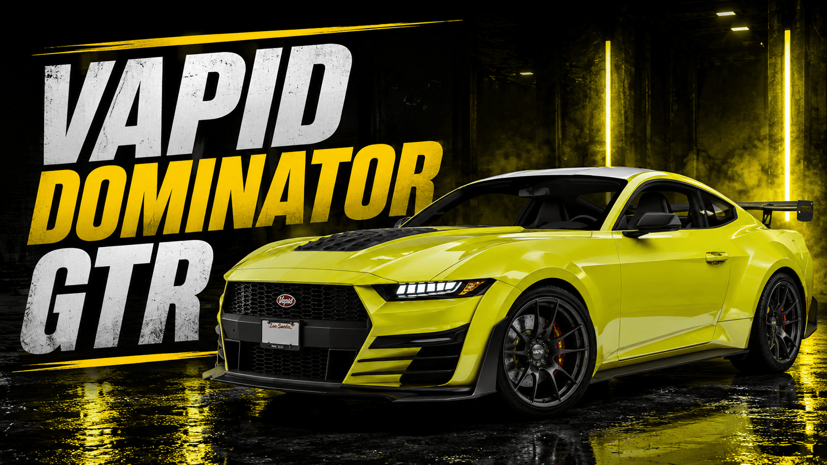 Vapid Dominator GTR for FiveM