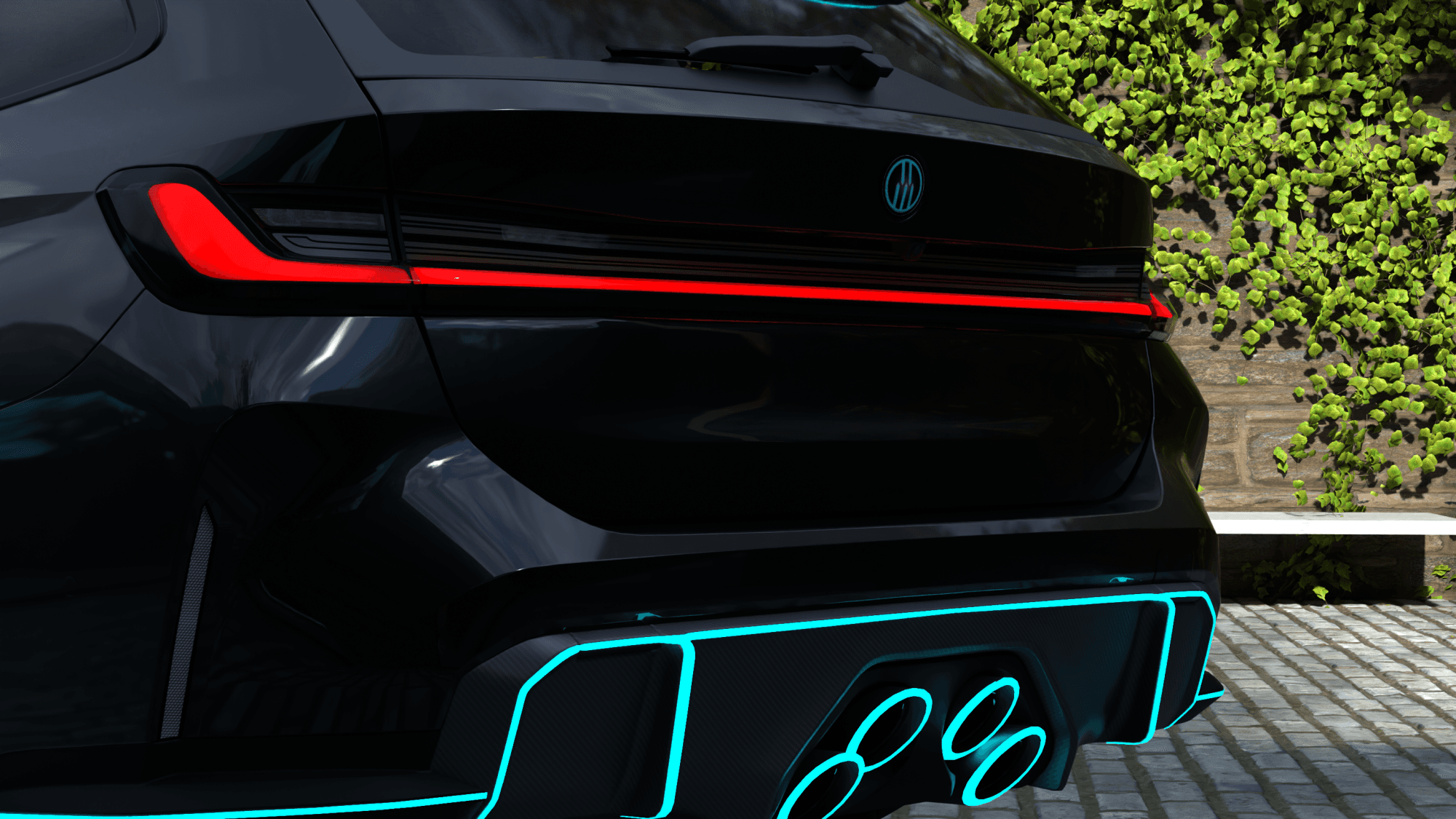 Übermacht Striker Touring Animated Lights view 5