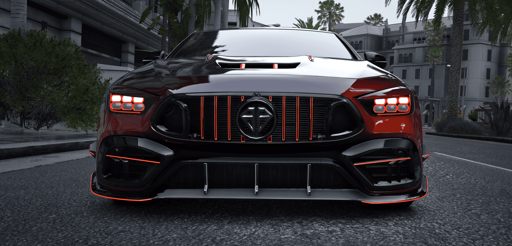 Benefactor GTB | HEX x LA Cars view 4