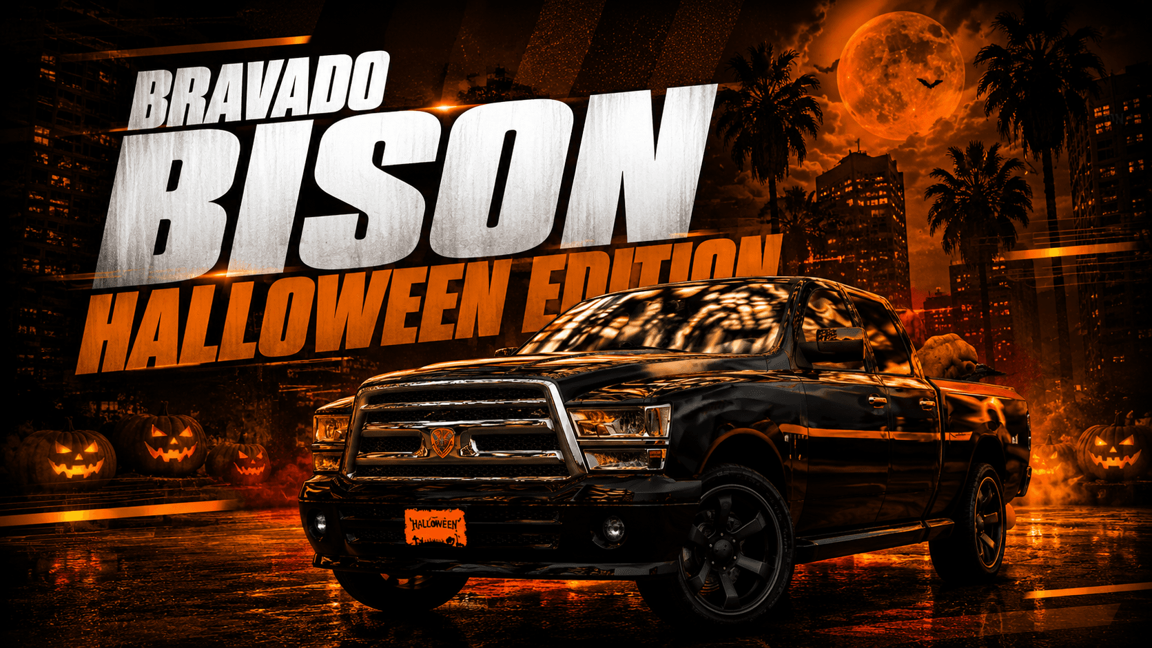 Bravado Bison Halloween Edition for FiveM