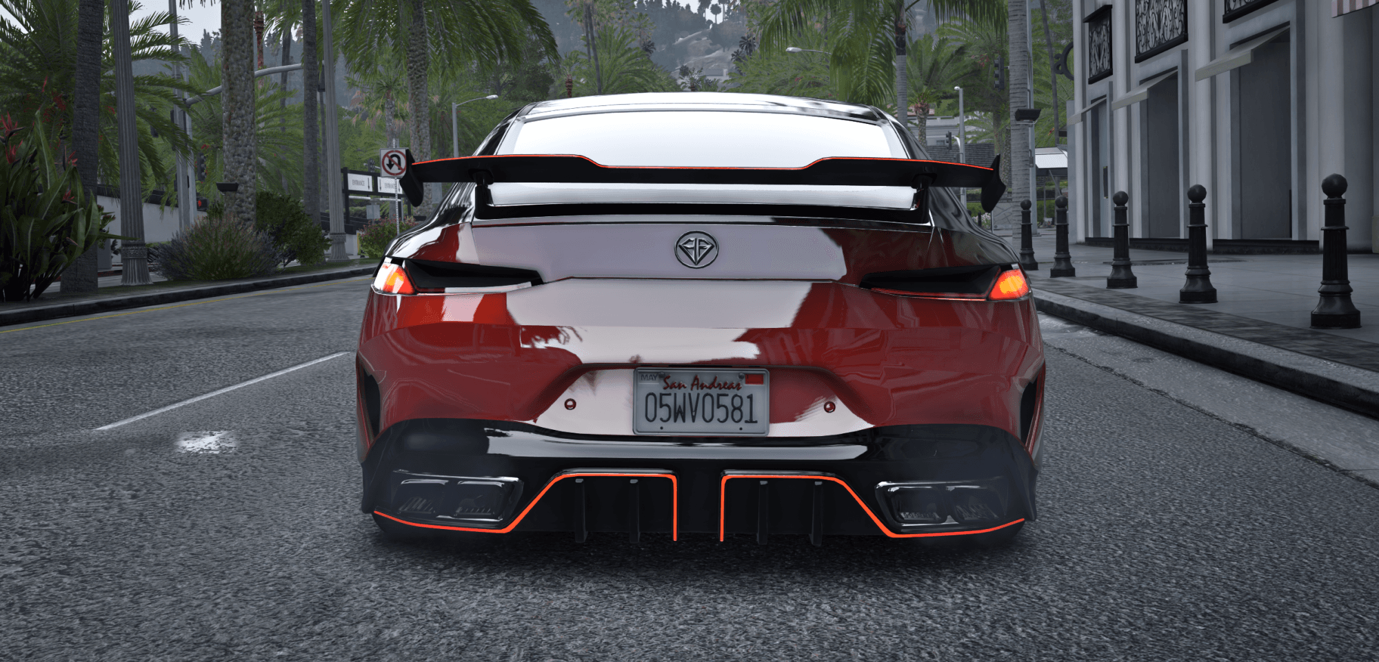 Benefactor GTB | HEX x LA Cars view 5