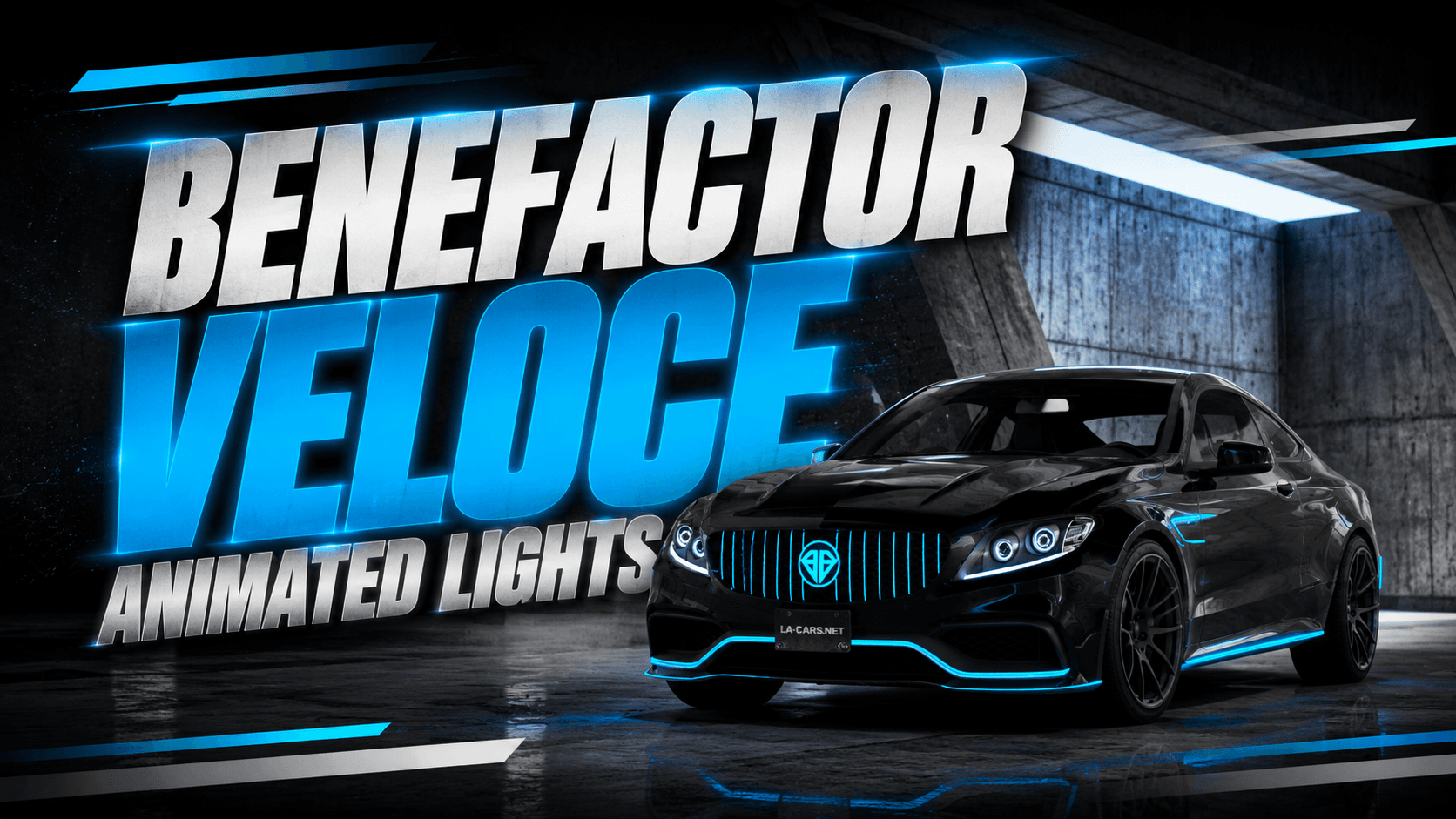 Benefactor Veloce Animated Lights for FiveM
