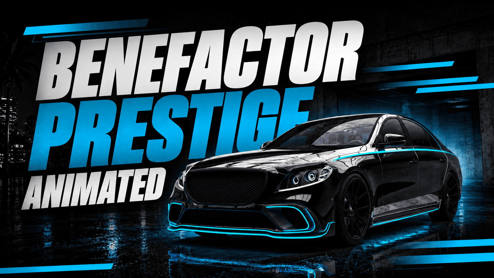 Benefactor Prestige Animated Lights for FiveM