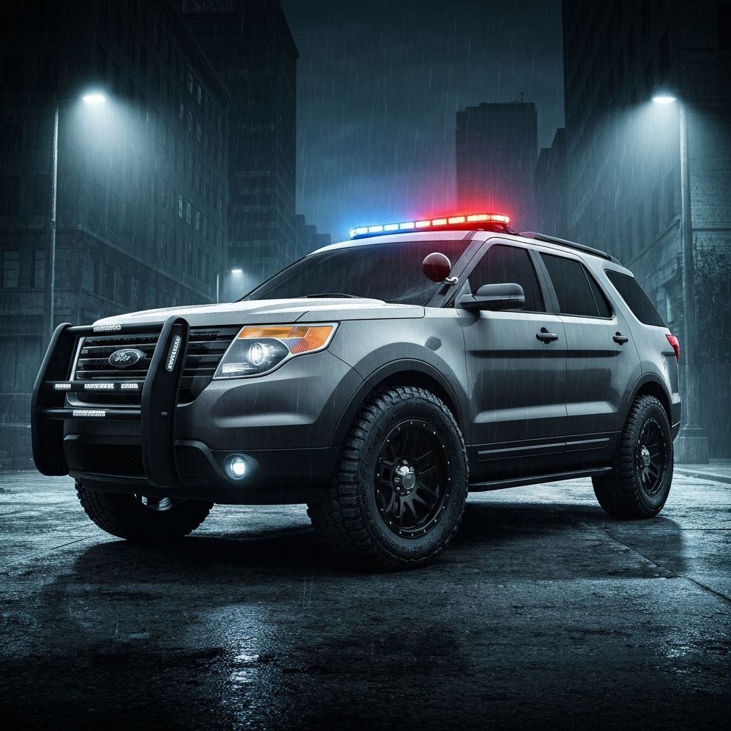 Police SUV - FiveM Emergency Vehicle Pack - Lore-friendly GTA V roleplay car